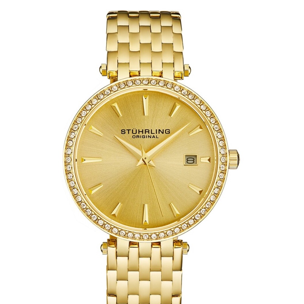 Stuhrling Original Women's Gold-Tone Watch